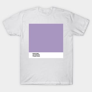 pantone 15-3716 TCX Purple Rose T-Shirt